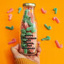 Personalised Candy Cane Christmas Gummies Bottle, thumbnail 1 of 2