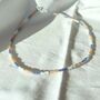 Multi Coloured Beaded Choker Necklace, thumbnail 1 of 3