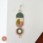 Eclectic Coloured Small Modern Style Wall Hanging, thumbnail 6 of 7