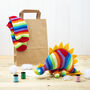 Make Your Own Sock Stegosaurus Craft Kit, thumbnail 1 of 6