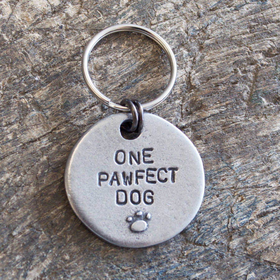Mutts And Hounds Slogan And Motif Pewter Dog Tags By Mutts & Hounds