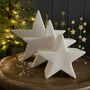 Small White Light Up Star Decoration, thumbnail 5 of 5
