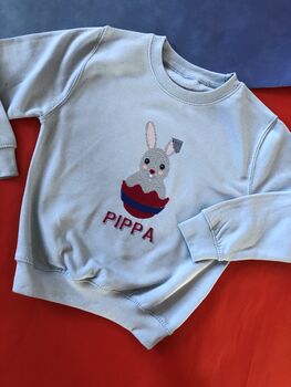 Personalised Easter Children Sweater, 6 of 6