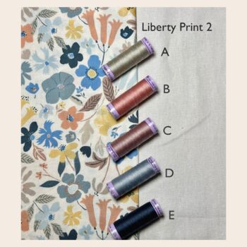 Personalised Weighted Liberty Eye Pillow, 6 of 8