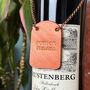 Personalised Leather Decanter Tag Label, thumbnail 3 of 6