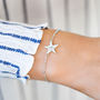 Chloe Star Initial Personalised Bracelet, thumbnail 1 of 6