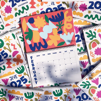 Jive Illustrated 2025 Wall Calendar, 2 of 12