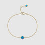 December Birthstone Bilbao Bracelet, thumbnail 1 of 4