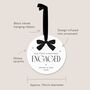 First Christmas Engaged Personalised Christmas Bauble, thumbnail 4 of 10