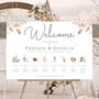 Wedding Welcome Icon Sign Autumn Leaf, thumbnail 2 of 8