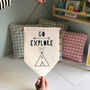 Go Explore Childrens Room Flag, thumbnail 1 of 3