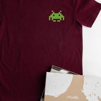Retro Space Arcade Game Tshirt For Gamers, 2 of 6