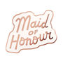 'Maid Of Honour' Enamel Pin, thumbnail 7 of 9