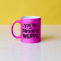 My Favourite Weirdo Mug, thumbnail 7 of 10