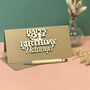 Personalised 21st Birthday Card Keepsake, thumbnail 2 of 12