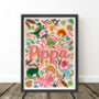 Pink Dinosaur Name Print, thumbnail 8 of 8