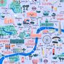 London Map Art Print, thumbnail 4 of 4