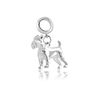 Schnauzer Charm Sterling Silver, thumbnail 4 of 12