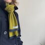 Unisex Cashmere Knitted Scarf, thumbnail 1 of 6
