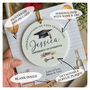 Graduation University Congratulations Keepsake Card, thumbnail 4 of 4