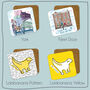 Any Four Coasters, Mix And Match, Bundle, thumbnail 5 of 11