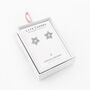 Twinkle Stars Silver Studs Earrings Gift, thumbnail 1 of 3
