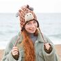 Handmade Woollen Animal Winter Hat, thumbnail 9 of 12