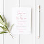 This Is Love Wedding Invitations Set Of 10, thumbnail 3 of 6