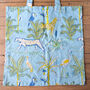Large Colourful Block Print Tote Bags, Fair Trade Market Shoppers Handmade In India, thumbnail 1 of 4