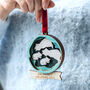 Personalised Christmas Family Bear Decoration, thumbnail 1 of 4