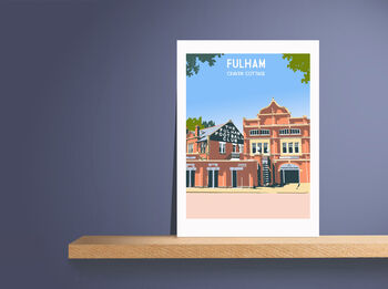Fulham Craven Cottage Art Print, 2 of 3