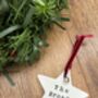 Personalised Clay Bauble Tree Decoration, thumbnail 3 of 4