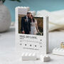 Personalised Wedding Song Playlist Photo Block Keepsake Copy, thumbnail 1 of 10