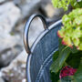 Traditional Grey Metal Bucket Planter, thumbnail 4 of 5