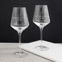 Personalised Special Date Wine Glass, thumbnail 7 of 7