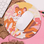 Cute Tiger Mouse Pad, thumbnail 2 of 4