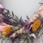 Small Spring Dried Flower Wreath Mothers Day Gift, thumbnail 4 of 7