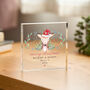 Merry Christmas Acrylic Plaque Gift For Mummy And Daddy, thumbnail 5 of 6