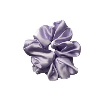The Lilac Silk Cloud Scrunchie, 2 of 2