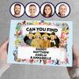 Personalised Daddy Gift Book 'Can You Find Dad And Three Children', thumbnail 1 of 9