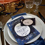 Celestial Star And Moon Menu And Place Card Set, thumbnail 1 of 7