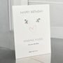 Birthday Kisses Sterling Silver Stud Earrings, thumbnail 1 of 8