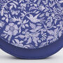 Blue Agnes Floral Saddle Bag, thumbnail 4 of 8