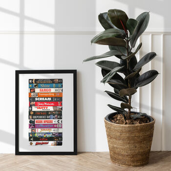 30th Birthday Gift Films Of 1996 Personalised Print, 9 of 9