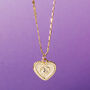 Personalised Initial Heart Necklace, thumbnail 3 of 6