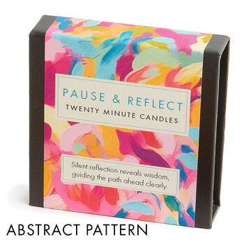 'Pause And Reflect' Twenty Minute Candles, 3 of 12