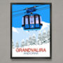 Grandvalira Ski Area Poster, thumbnail 1 of 6