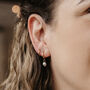 Freshwater Pearl Drop Earrings, thumbnail 4 of 7