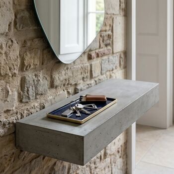 Mother’s Day Gift For Mum Evil Eye Aluminium Trinket Tray In Blue, 3 of 5