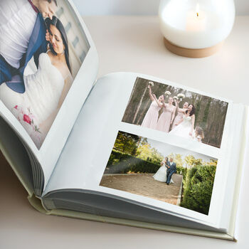 Personalised Wedding Square Photo Album, 5 of 6
